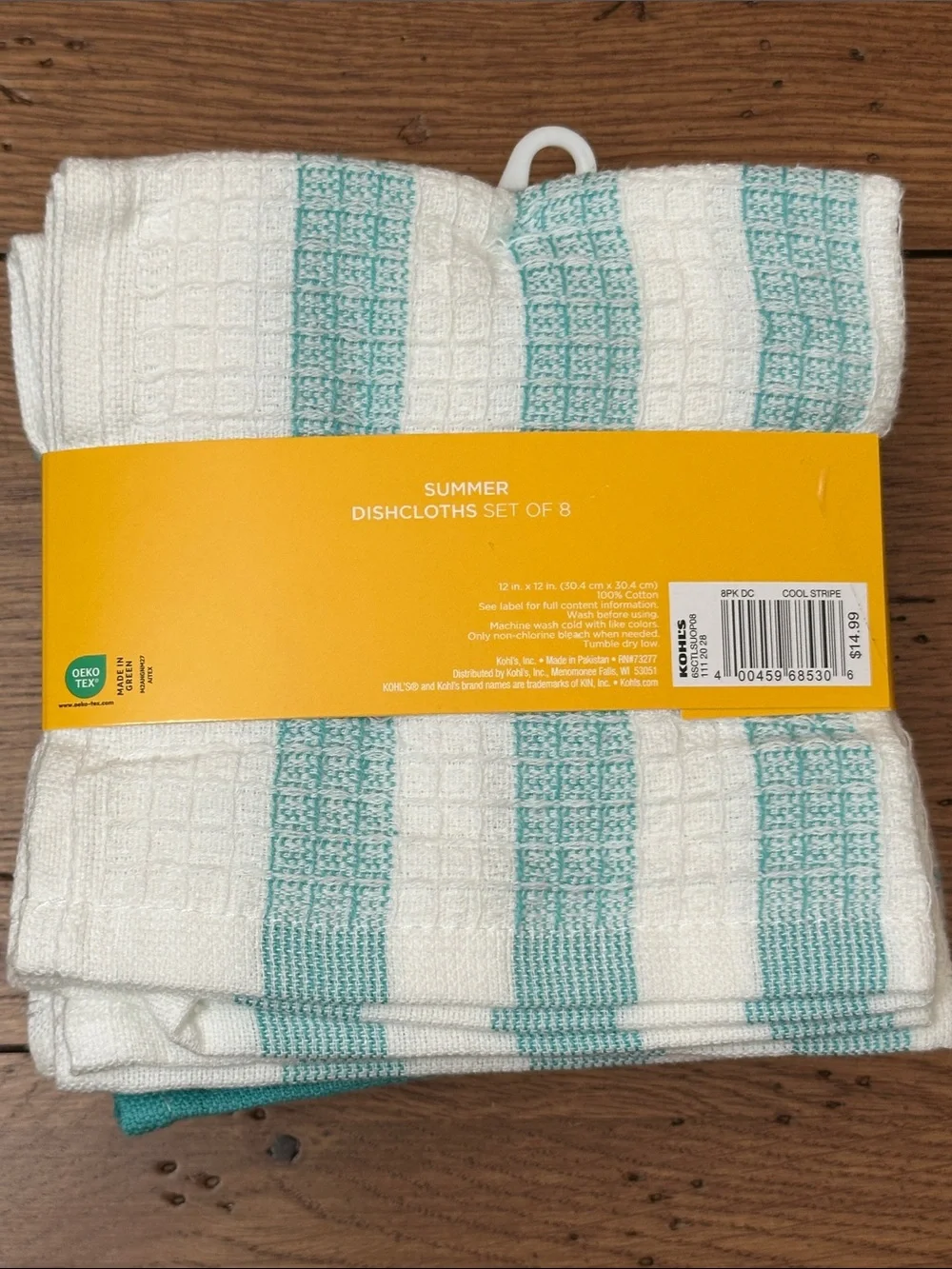 Celebrate Together Summer Dishcloths - Light Blue
